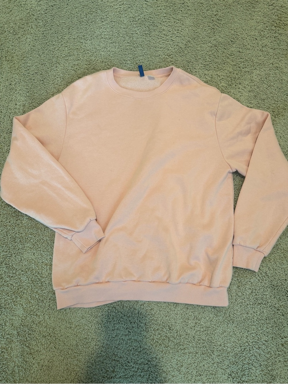Divided Men's Crewneck Sweatshirt - Light Pink